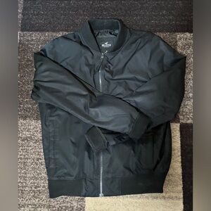 Hollister Black Bomber Jacket